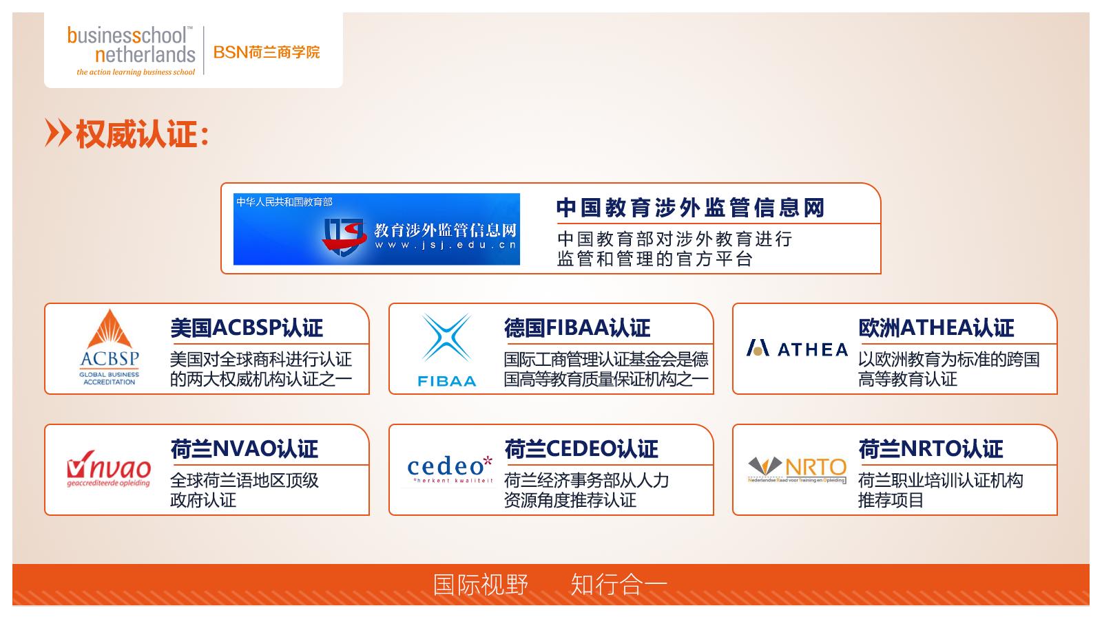 BSN荷蘭商學院MBA（線上）